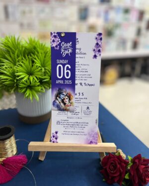 Kont - 2 Ring - Long - Violet - DW1265